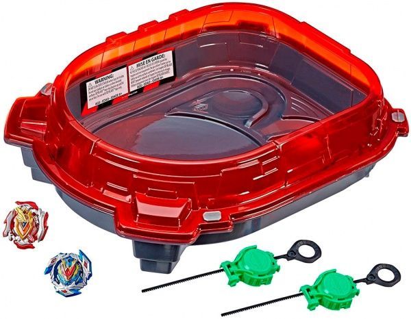 Ігровий набір Hasbro BeyBlade SlingShock Rail Rush Battle Арена зі дзиґами E3629