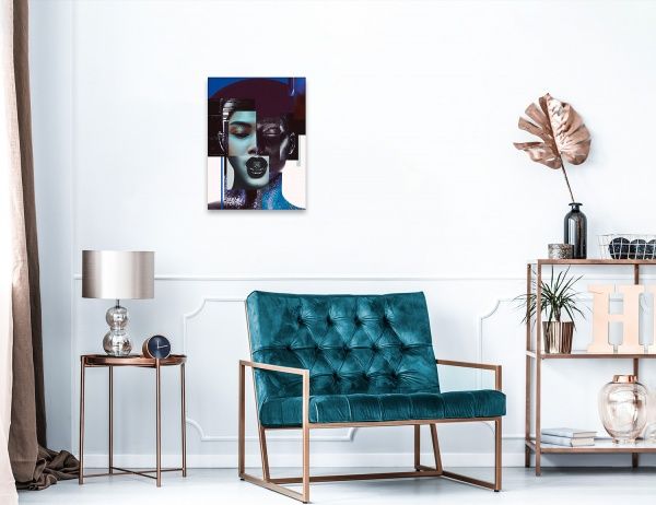 Картина Девушка (кусочки) 56x80 см Posterclub 