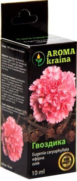 Эфирное масло Aroma kraina Гвоздика 10 мл 