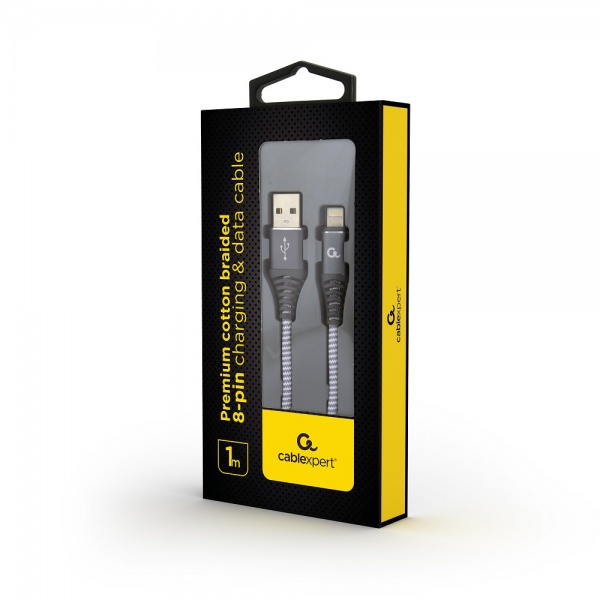 Кабель Cablexpert Lightning – USB 1 м (CC-USB2B-AMLM-1M-WB2) USB 2.0 А-тато/Lightning 
