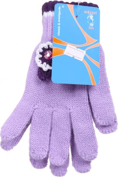 Рукавички ДАЙС Flower р.5 бузковий 13830200 