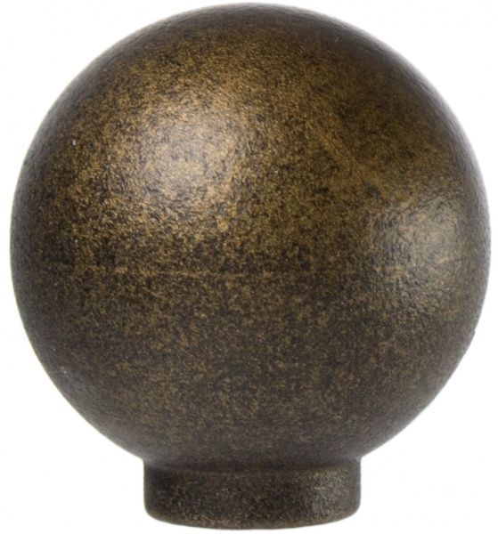 Мебельная ручка античная бронза Poliplast 0001VEBRAN