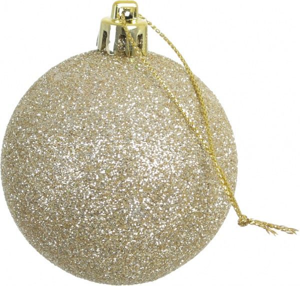 Набор елочных шаров пластиковых серебряно-синий d60 мм 50 шт./уп. 