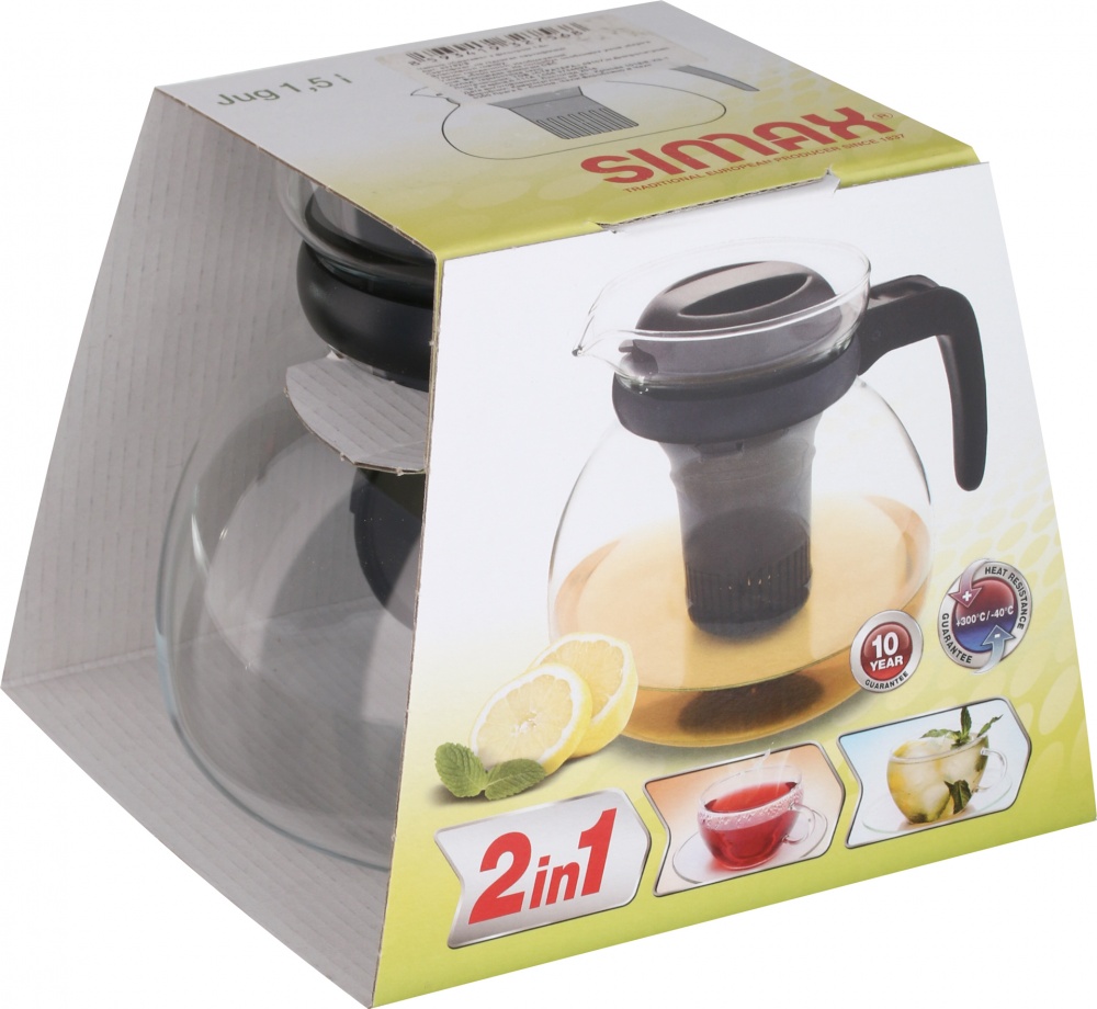 Чайник заварочный Simax Svatava 1,5 л 3792/S