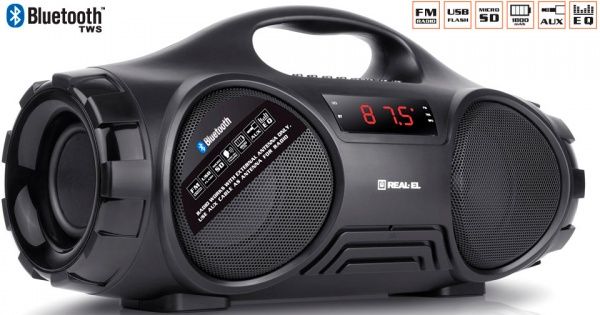 Акустическая система Real-el X-727 2.0 black 