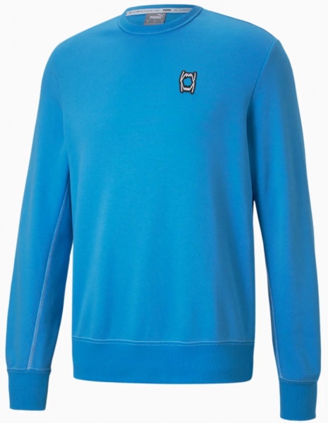 Свитшот Puma PIVOT CREW EMB 53324909 р. 2XL голубой