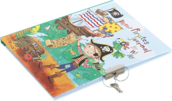 Блокнот детский на замочке Malevaro Пираты