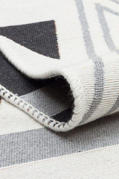 Килим Ekohali Arya AR 18 Yellow Grey 120x180 см двосторонній 