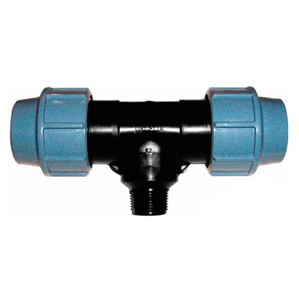 Трійник Unidelta ЗР 50х6/4х50 мм