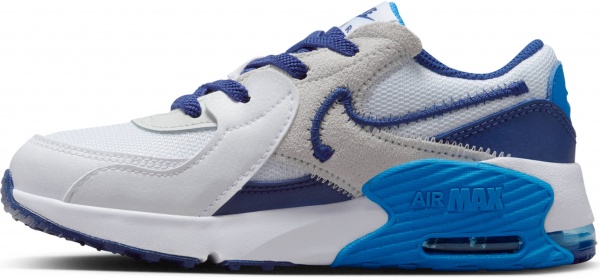 Кросівки Nike NIKE AIR MAX EXCEE PS FB3059-100 р.28,5 блакитний
