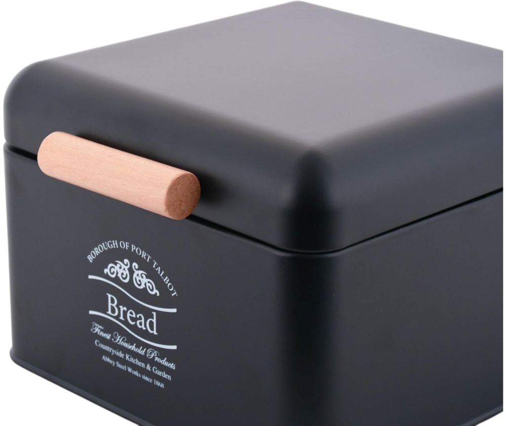 Хлібниця Flamberg Premium Civico 20,1x20,1x14,2 см чорний
