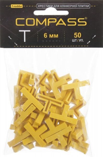 Хрестики дистанційні Compass 6 мм 50 шт./уп