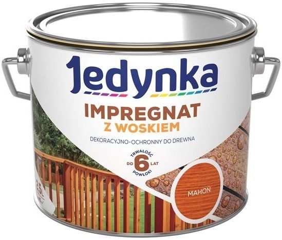 Антисептик Jedynka Impregnat махагон мат 2,5 л