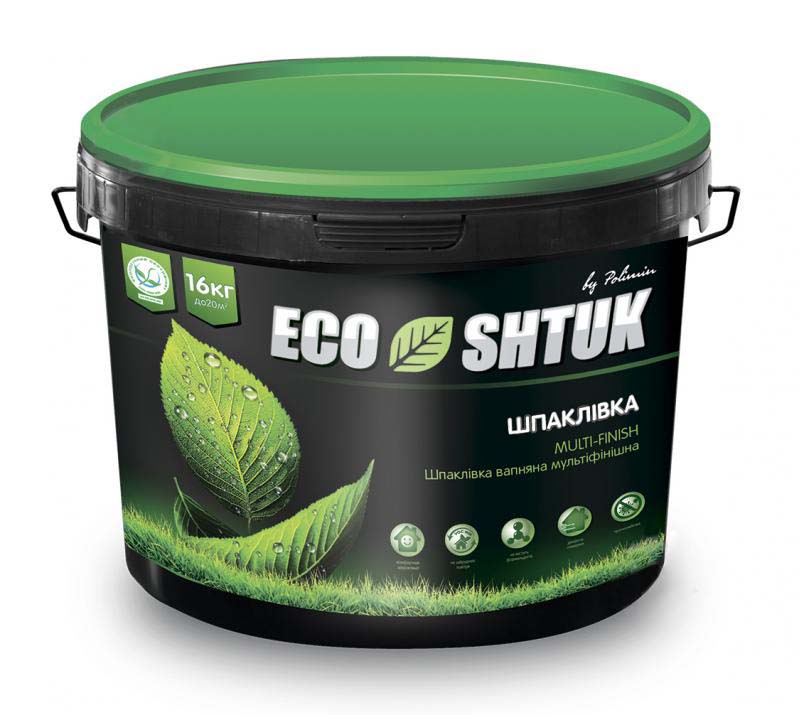 Шпаклівка EcoShtuk вапняна Multi-Finish 5 кг