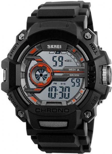 Наручные часы Skmei 1233 Orange BOX (1233BOXOR)