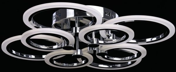 Люстра стельова Victoria Lighting Fanny/PL8 з пультом ДК 160 Вт хром Fanny/PL8 