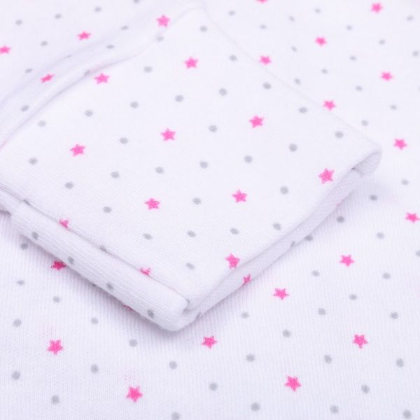 Льоля дитяча Baby Veres Hello Bunny р.62 біло-рожевий 