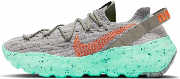 Кросівки Nike SPACE HIPPIE 04 CZ6398-020 р.US 9,5 сірий