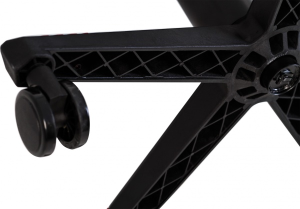 Крісло Nowy Styl HEXTER MX R1D TILT PL70 ECO/01 BLACK/RED FR чорний/червоний 