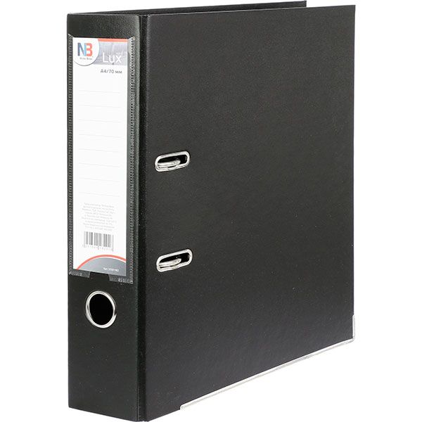 Папка-регистратор CLASSIC черная двухсторонняя А4 50 мм. Nota Bene