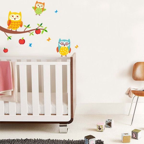 Декоративная наклейка Design stickers Совы 29.7x42 см