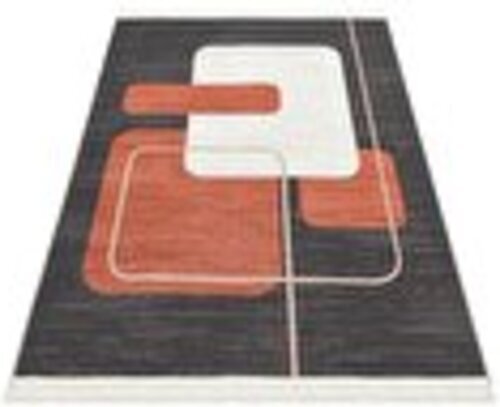 Килим Ekohali Arya AR 36 Black Terra 160x230 см двосторонній 