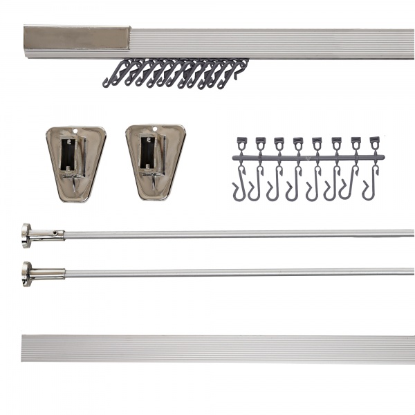 Карниз гибкий VOLVER 3 м хром 68890