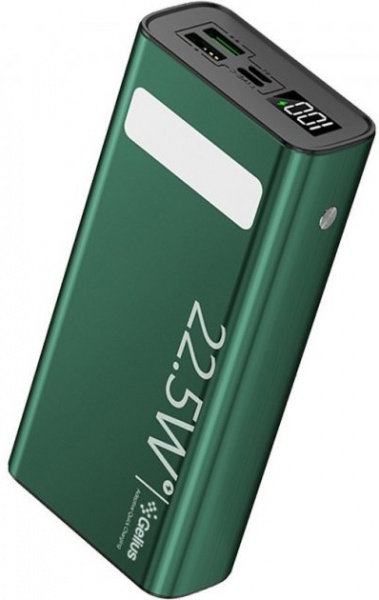 Батарея аккумуляторная Gelius Lightstone 30000 mAh green (GP-PB300) 