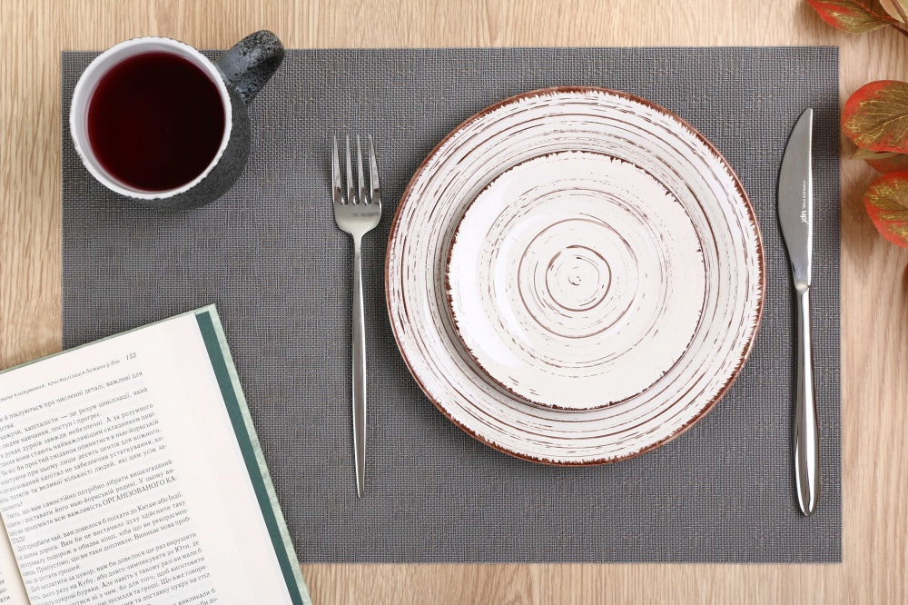 Коврик для сервировки Flamberg Basketry Grey 43х30 см