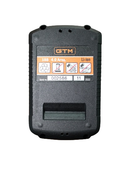 Батарея акумуляторна GTM 18,0V 4Ah