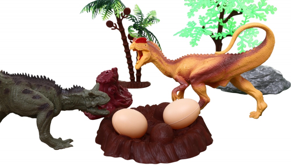 Ігровий набір PIXIE яйце динозаври 50 шт. 24х33 см пластик YX-DT02-1