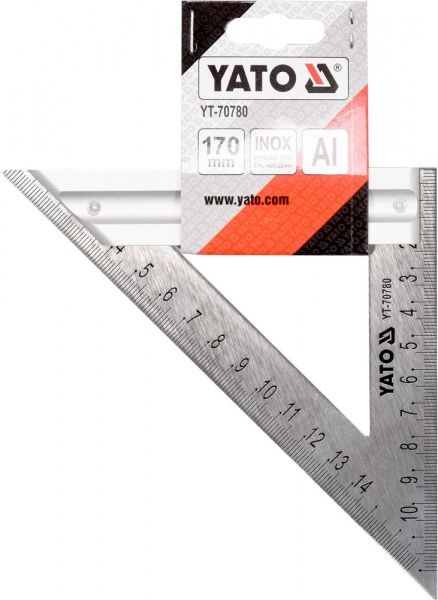 Угольник YATO 170х170 мм YT-70780