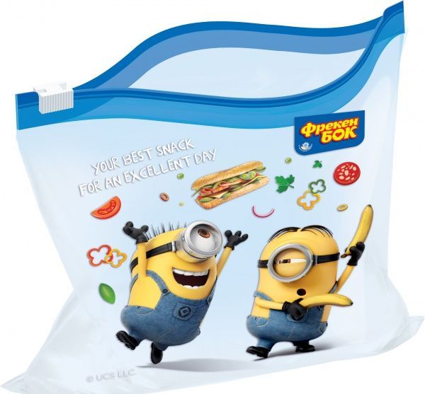 Пакеты-слайдеры Фрекен Бок Minions 10 шт.