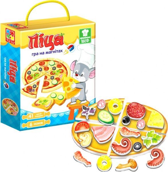 Гра магнітна Vladi Toys Піца VT3004-02