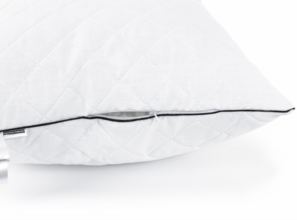 Подушка антиаллергенная 1164 Royal Pearl EcoSilk мягкая 50x70 см (2200001515505) MirSon