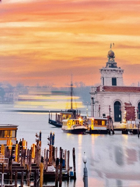 Репродукция Венеция на рассвете 50x100 см Арт Фемелі 