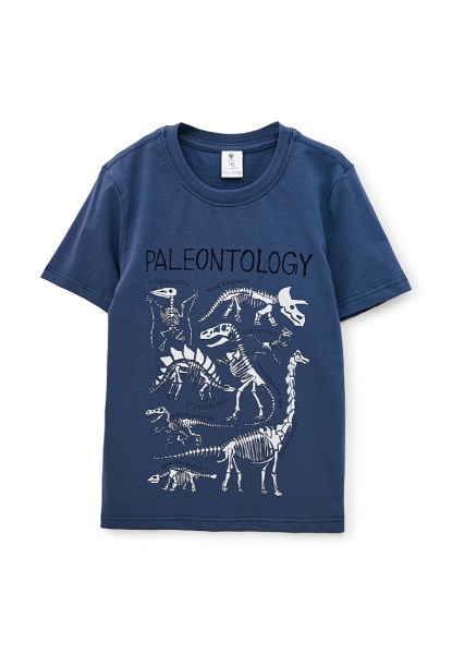 Футболка для хлопчиків Роза р.128 сіро-синій 210105 