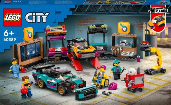 Конструктор LEGO City Тюнинг-ателье 60389