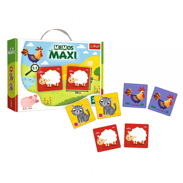 Игра настольная Trefl Ферма Trefl 24 карты 02266