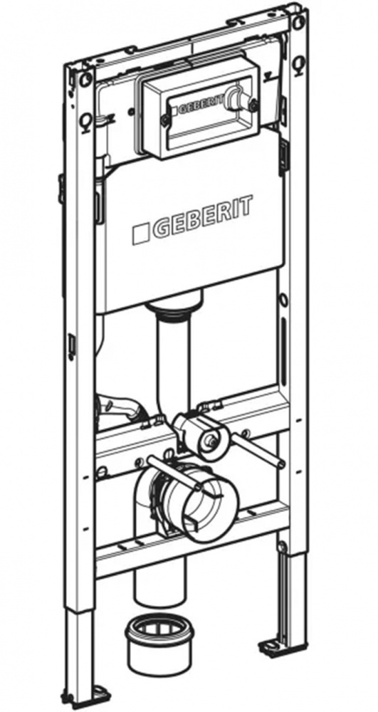 Инсталляция для унитаза Geberit Duofix DELTA NEW (без крепления)