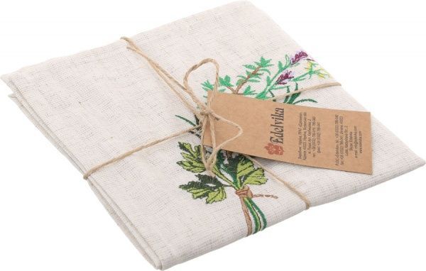 Комплект салфеток Эдельвика «Прованськие травы» 1123-18/00 32x32 см льняной 