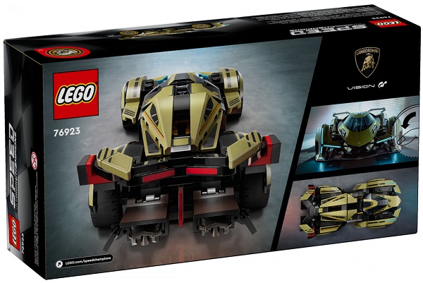 Конструктор LEGO Speed Champions Суперкар Lamborghini Lambo V12 Vision GT 76923