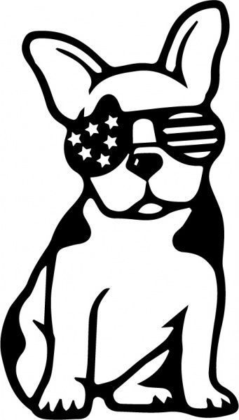 Панно Собака в окулярах PN029 46x26 см 