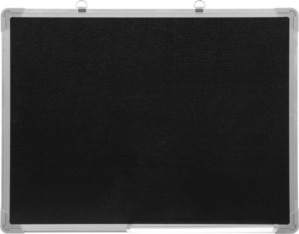 Доска магнитная Nota Bene 60х45 см с алюминиевой рамкой черная 