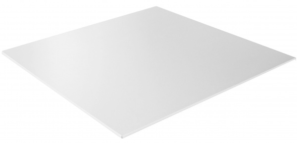 Стельова плита металева Strimex RAL 9003 білий (0,40 мм) 590х590 мм 