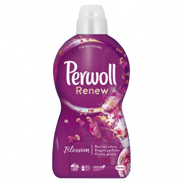 Гель для машинной и ручной стирки Perwoll Renew Blossom 1,92 л 