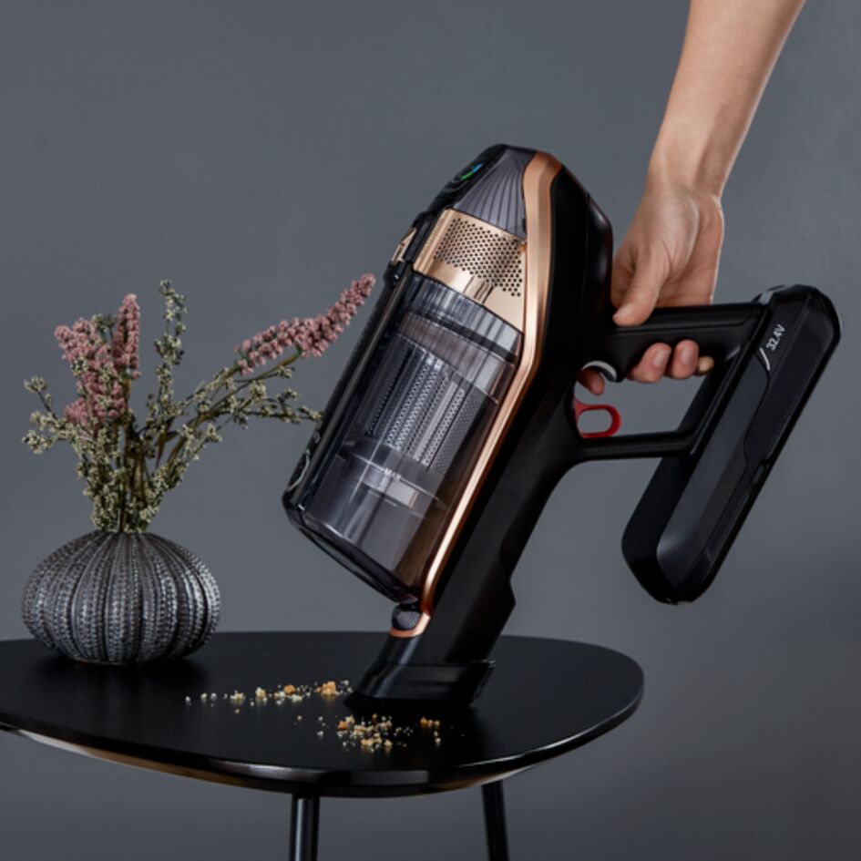 Пылесос аккумуляторный Rowenta X-Force Flex 15.60 AQUA RH99G1WO black