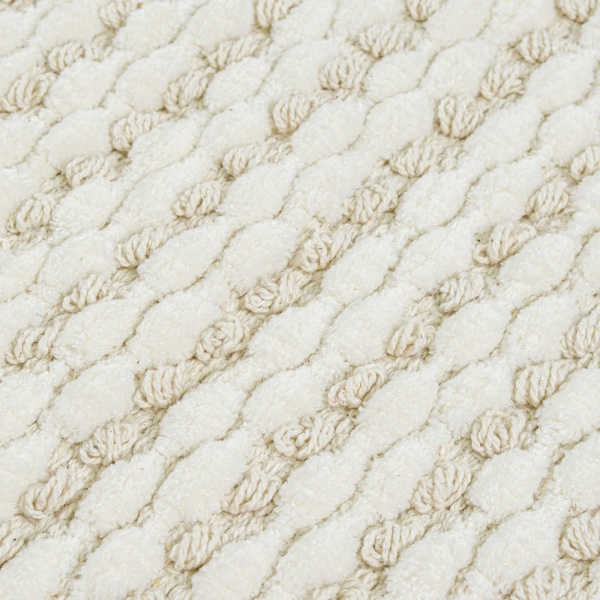 Коврик для ванной комнаты Homeline New Wave 60x90 см кремовый