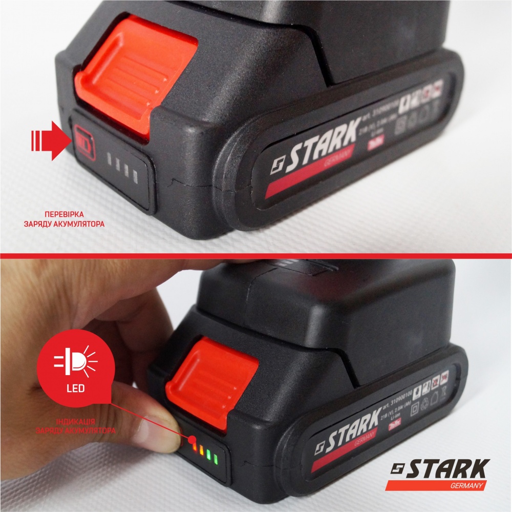 Пила мини аккумуляторная Stark BCS-2115