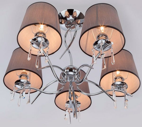 Люстра потолочная Strotskis Morise 5x40 Вт E14 хром 70048/5 